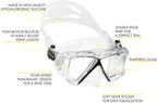 Cressi Pano 4, Clear/Black
