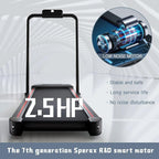 Sperax Treadmill-Walking Pad-Under Desk Treadmill-2 In 1 Folding Treadmill-Treadmills For Home-Black Red