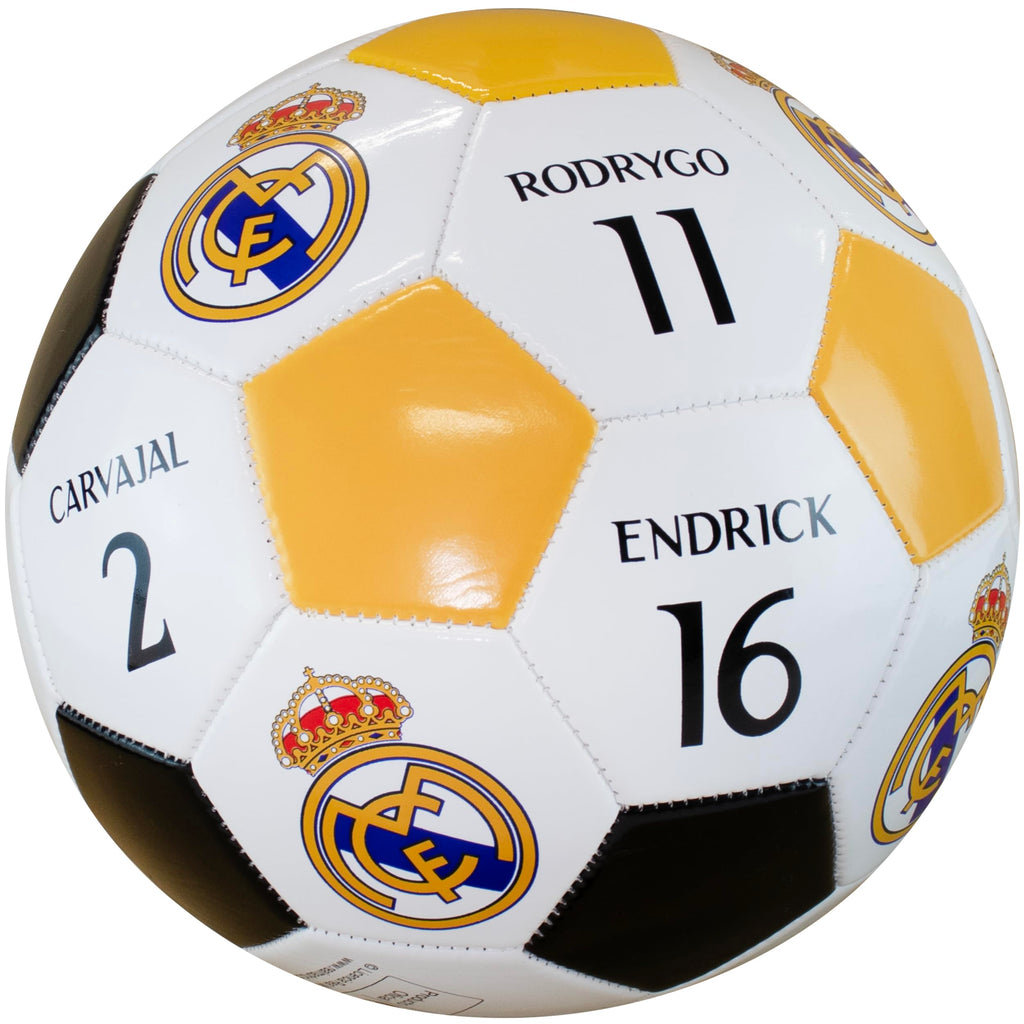 Maccabi Art Official Real Madrid 2024 UEFA Champions League Collectors Soccer Ball (Players Name and Number - Included Kroos and