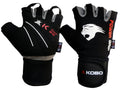 Kobo Weight Lifting Fitness Gym Gloves With Wrist Support (Small)