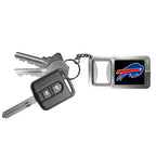 NFL Siskiyou Sports Fan Shop Buffalo Bills Flashlight Key Chain with Bottle Opener One Size Black