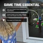 Popdarts Game Rookie Pack - Beginner-Friendly Suction Cup Dart Game for Kids, Families, and New Players | Indoor & Outdoor Targe
