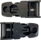 Cressi Buckles For Fins, Black, Frog - Master Frog - Pro Light - Thor