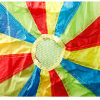 Sonyabecca Parachute, Play Parachute 24Ft With 16 Handles For Kids Cooperation Group Play