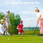 Liliful 12 Pack Golf Putters For Kids Two Way Mini Golf Putter With 12 Golf Balls Bulk Putter For Right Or Left Handed Golfers A