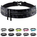 Fitgriff Running Belt For Men & Women - Secure Jogging Pouch For Phone, Keys & Essentials - For All Cell Phones (Camo-Black, 33.