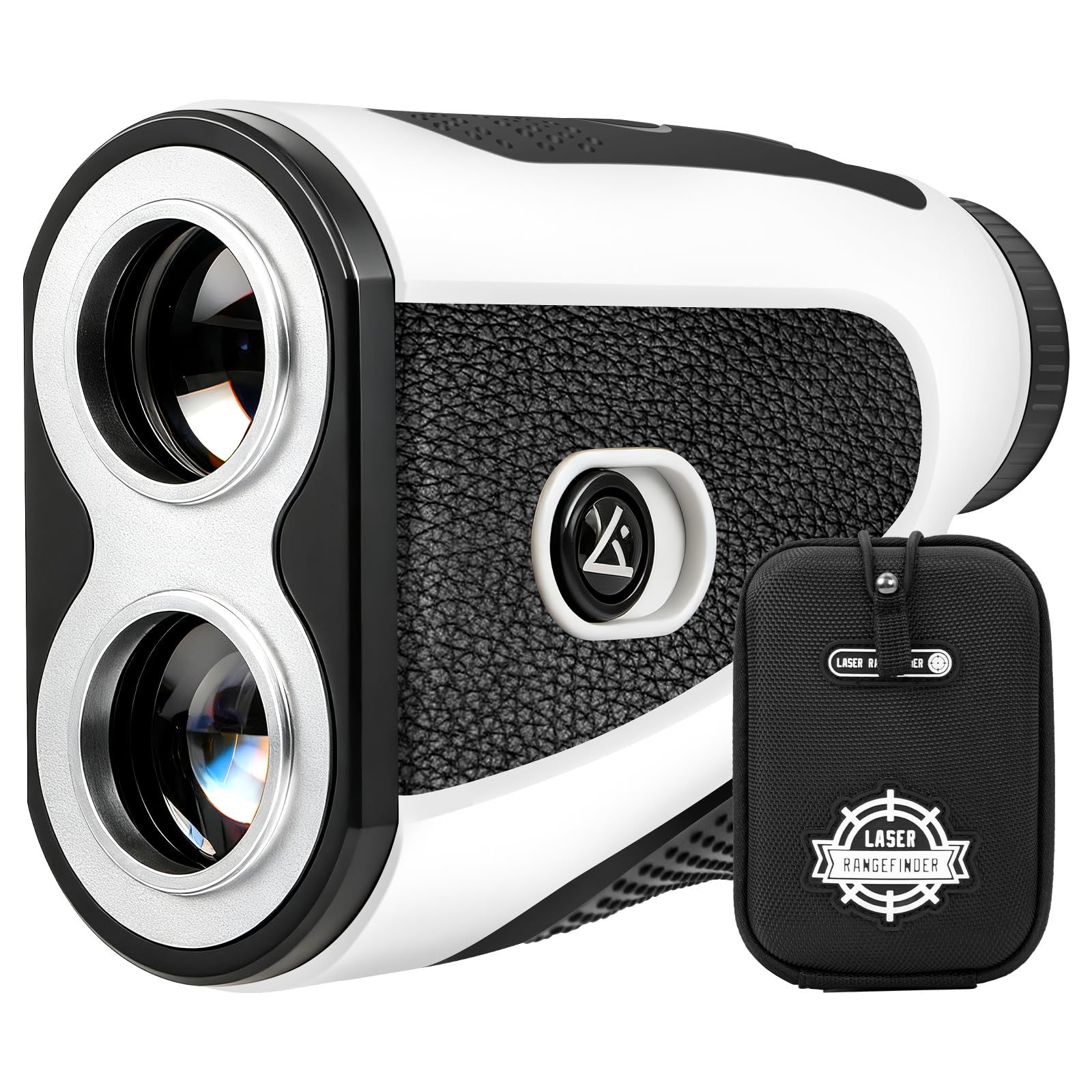 Golf Laser Rangefinder with Slope, 7X Magnification, 1200 Yard Distance Measuring Range Finder with High-Precision Flag Pole Loc