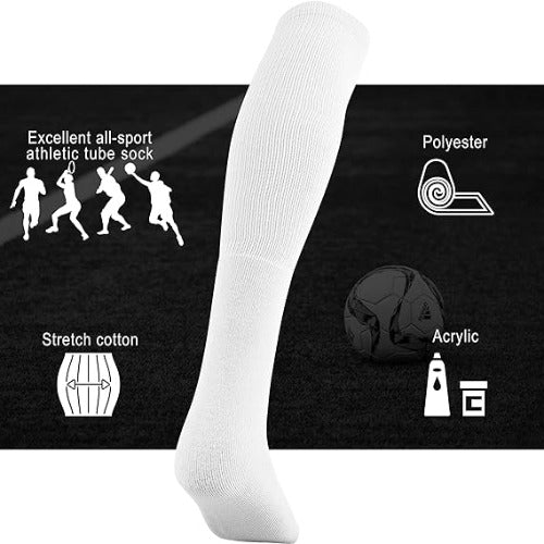 League Sock - White - Vizari Sports