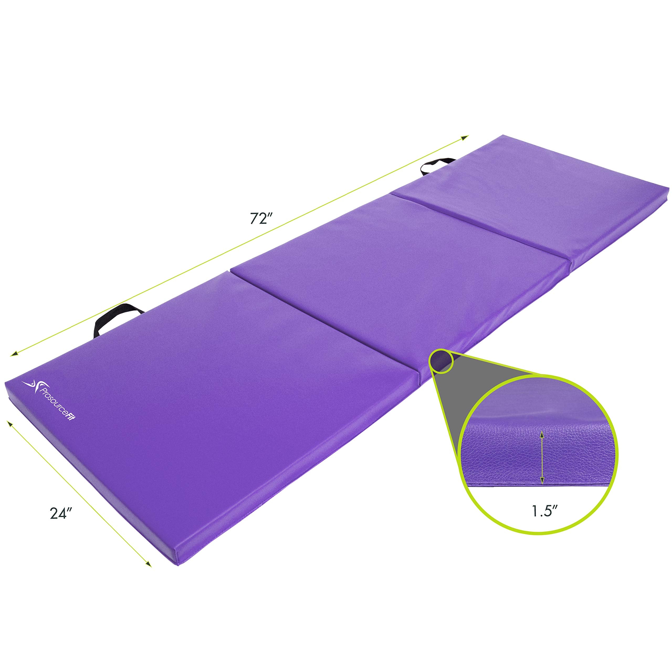 Prosourcefit Tri-Fold Folding Thick Exercise Mat 6