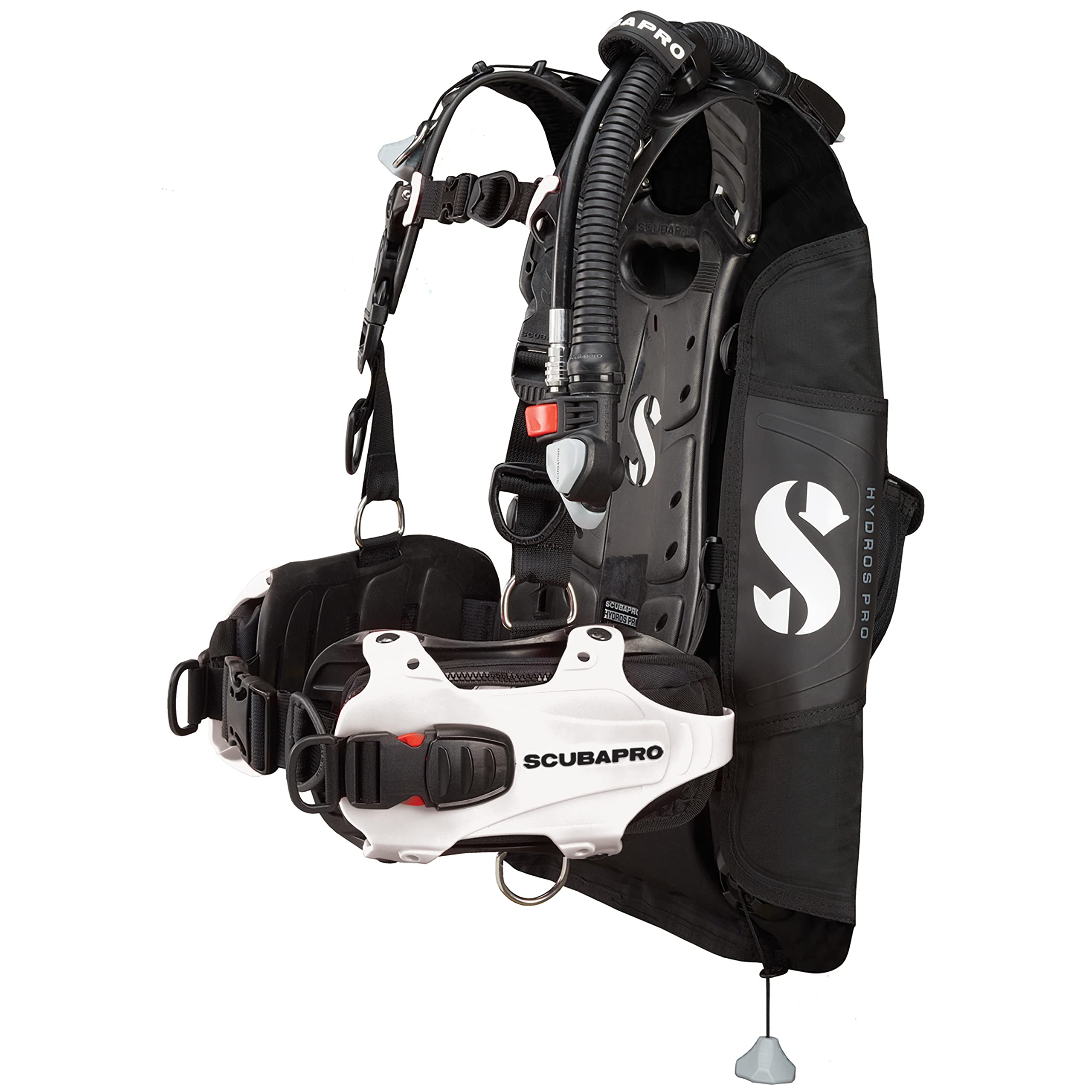 SCUBAPRO Hydros Pro Womens Diving BCD with Balanced Power Inflator (Extra Small/Small, White)