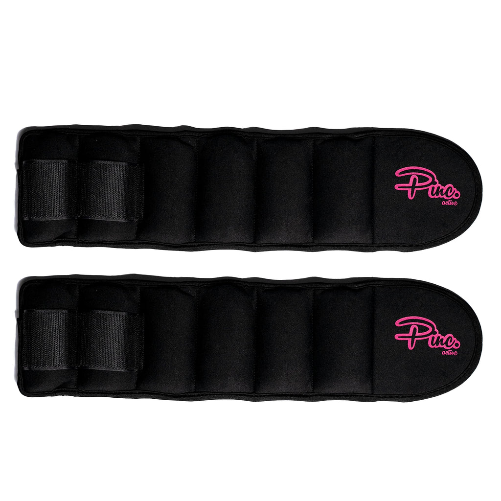 Ankle Weights Set (2 X 5Lb Cuffs) - 10Lbs In Total - For Women, Men And Kids - Used For Workouts At Home, Pilates, Yoga, Boxing,