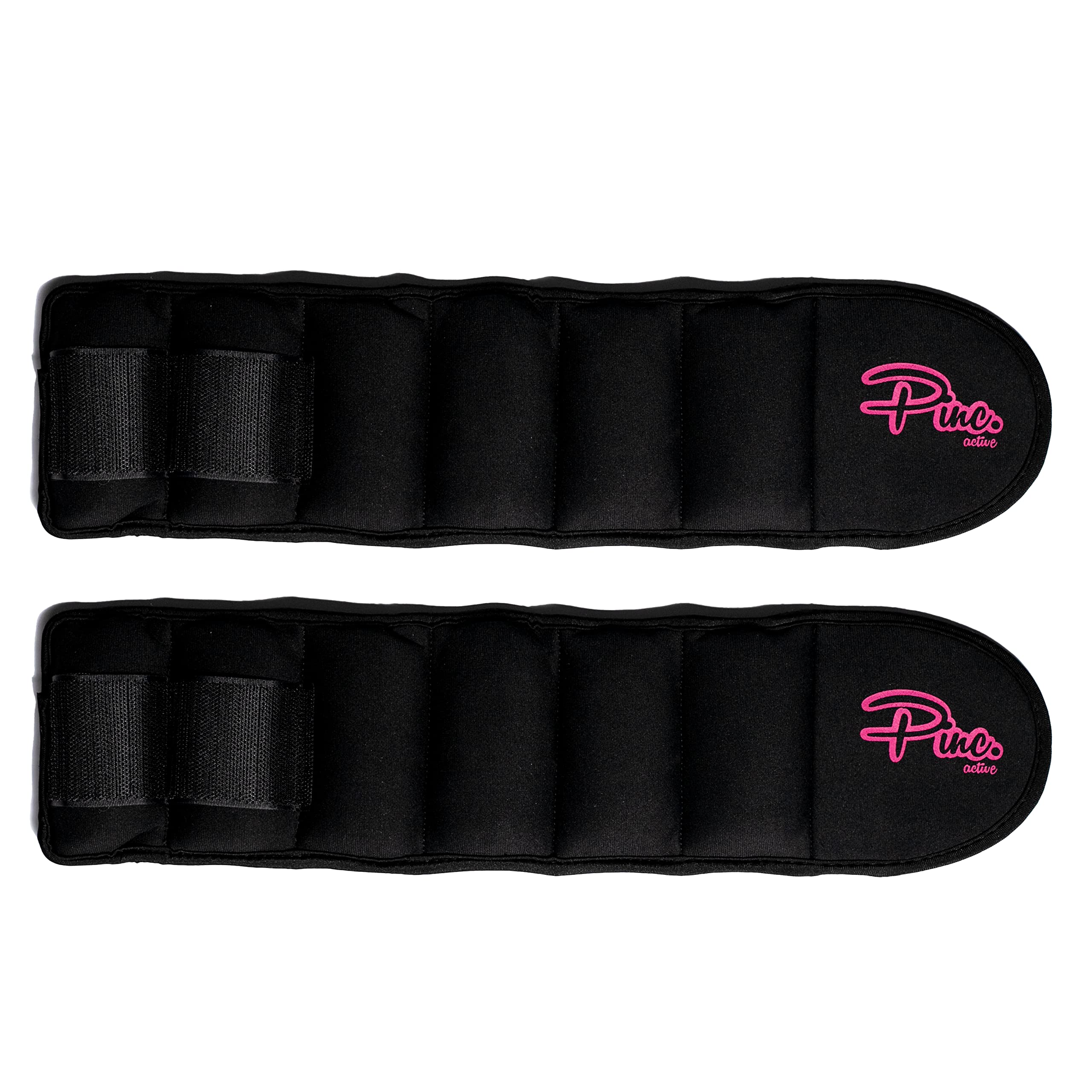 Ankle Weights Set (2 X 5Lb Cuffs) - 10Lbs In Total - For Women, Men And Kids - Used For Workouts At Home, Pilates, Yoga, Boxing,