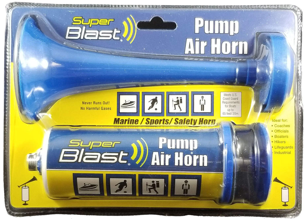 Super Blast 7218 Pump Air Horn (Color May Vary)