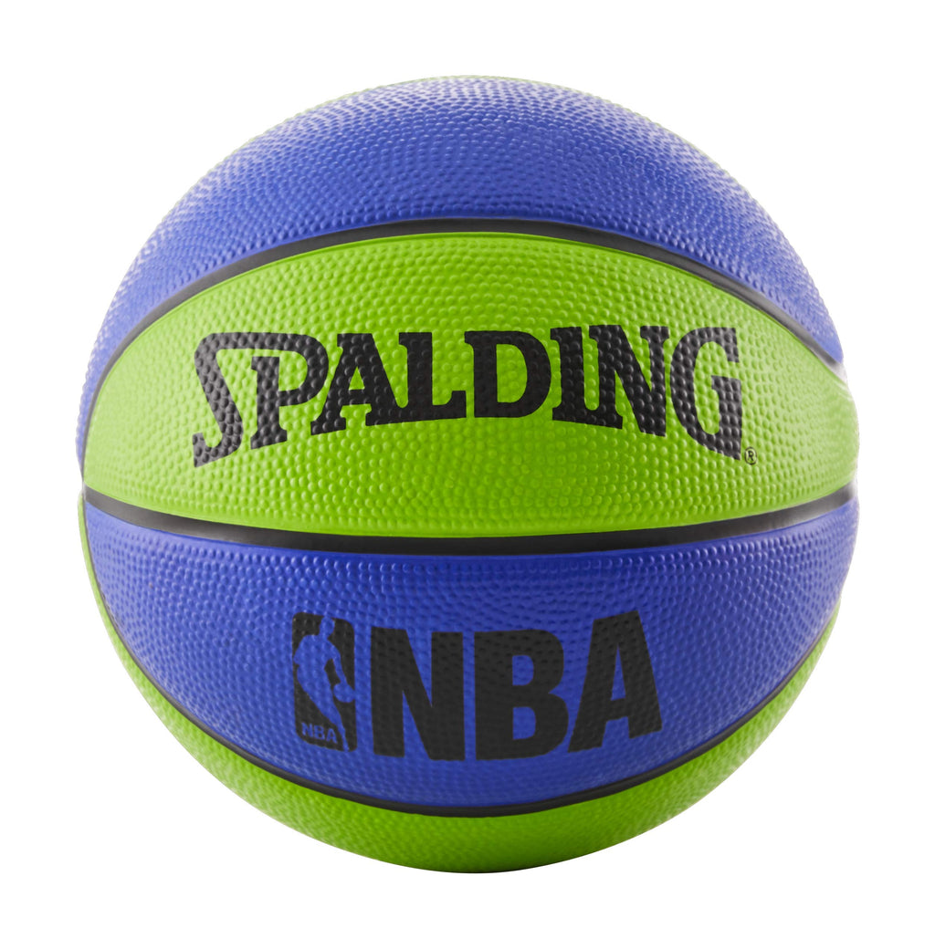 Spalding Nba Mini Outdoor Blue/Green Basketball 22''