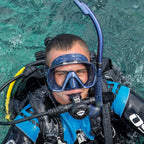 Tusa M-1001 Freedom Hd Scuba Diving Mask, Cobalt Blue