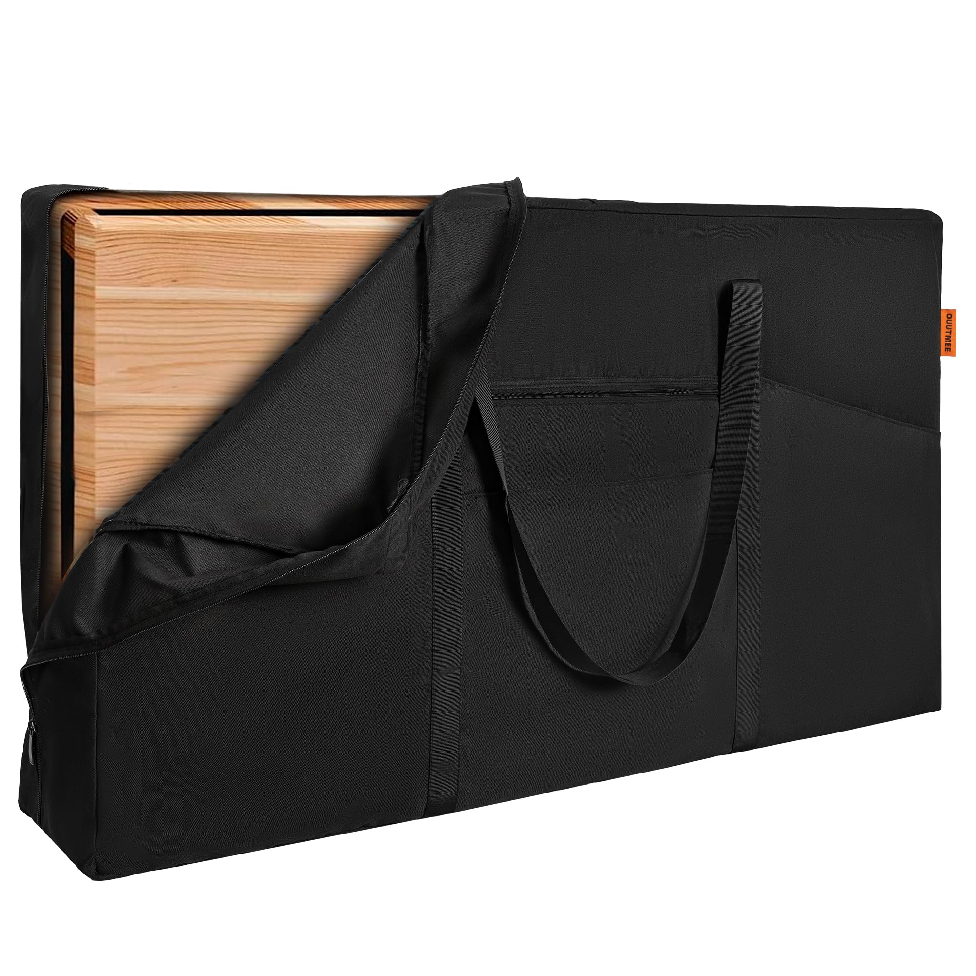 OUUTMEE Cornhole Carrying Case, Cornhole Boards Bag for Cornhole Outdoor Games, Only Bags, 4 Ft X 2 Ft Regulation Size