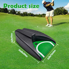 Golf Automatic Putting Machine, Golf Practice Putting Hole Auto Returning Golf Cup Training Aid, Putting Returner For Indoor Out