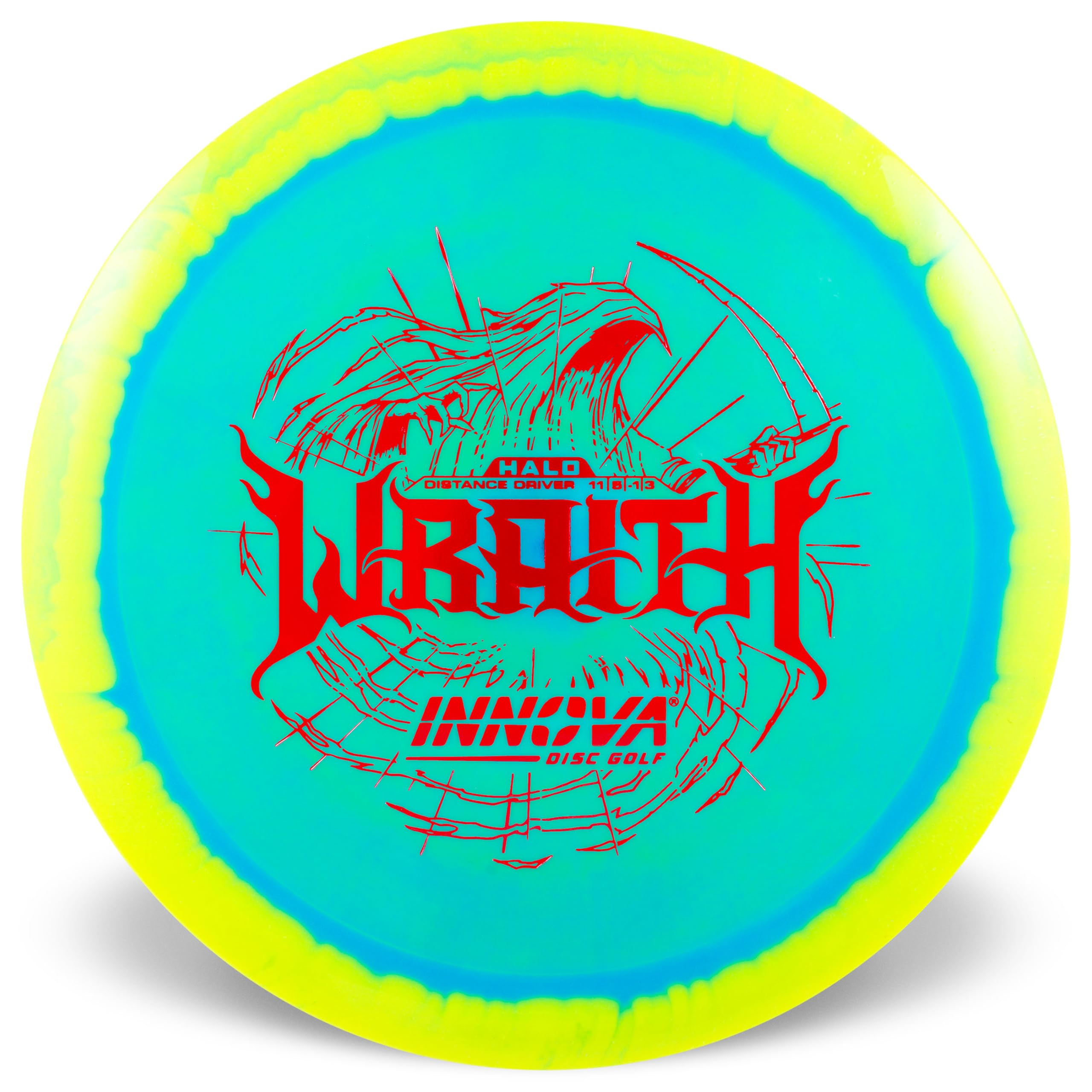 Innova Halo Star Wraith Disc Golf Distance Driver - Long and Fast Disc Golf Driver (Colors Will Vary) (165-169g)