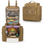 Hodrant Large Tactical Camping Kitchen Organizer, Hanging Cookware Storage Bag With Paper Towel Holder & Multi Pockets, Portable