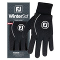 FootJoy Womens WinterSof Golf Glove, Black, Small, Pair