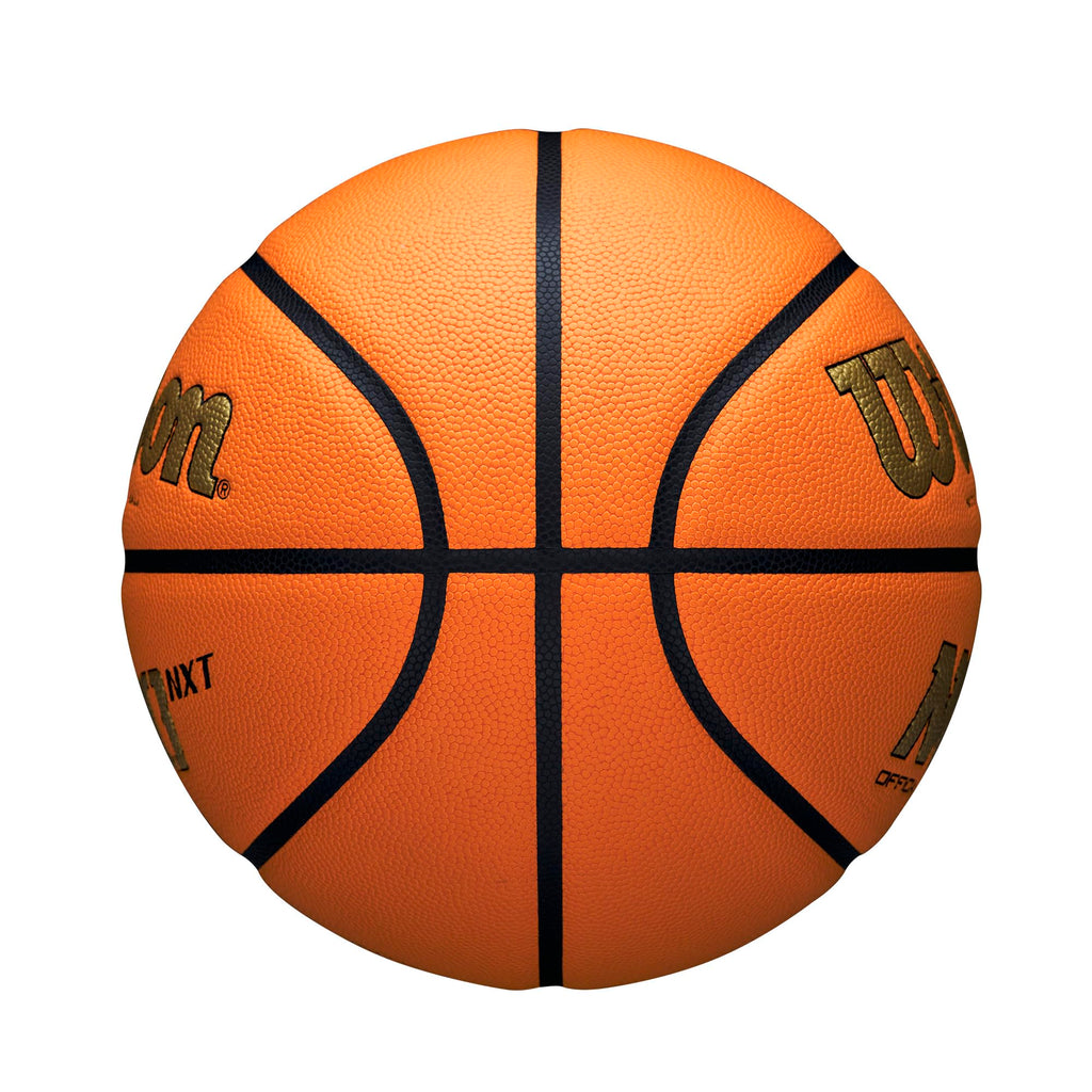 Wilson Ncaa Evo Nxt Official Indoor Game Basketball - Gold/Orange, Size 6-28.5''