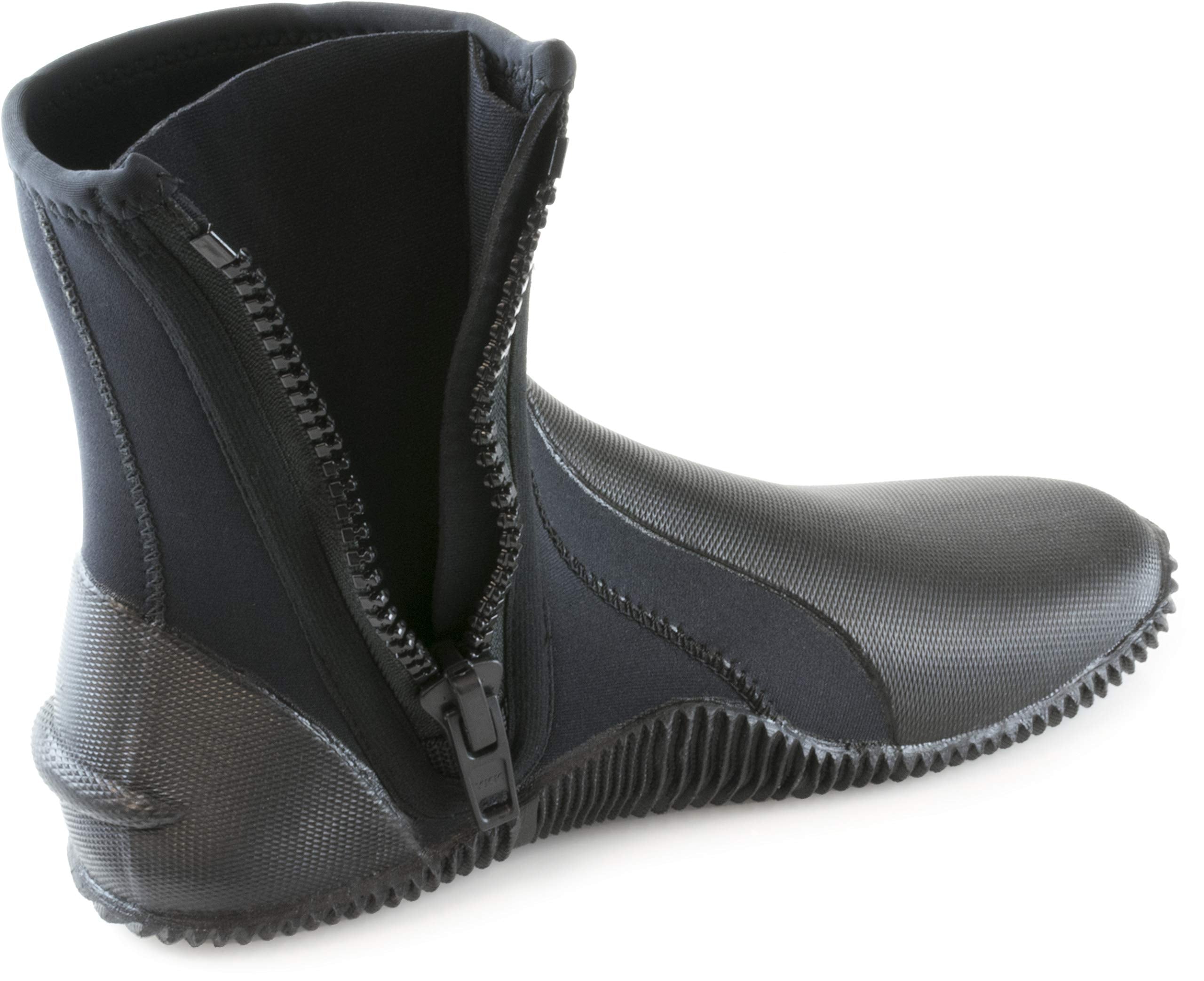 Cressi Womens Long 3Mm Tall Boots, Black/Black, Us Man 10 Us Lady 11