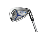 Callaway Golf Xj Junior Golf Set, Level 3, 7 Piece Set, Left Hand, Blue