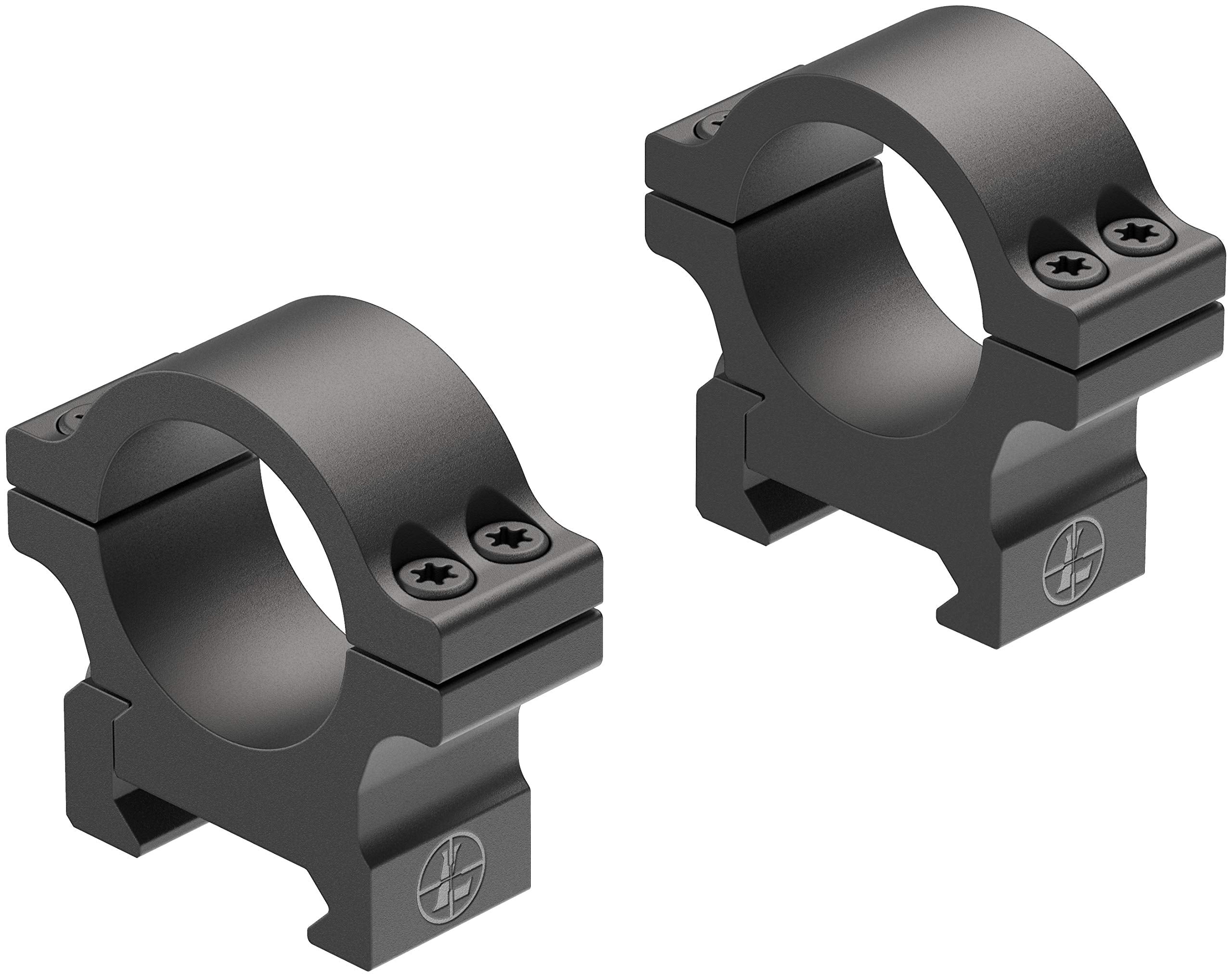 Leupold Open Range Cross-Slot Rings 1, 1 Low with a Matte Finish