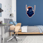 Rico Industries Ncaa Virginia Cavaliers Mascot Shape Cut Pennant - Home And Living Room D  Cor - Soft Felt Ez To Hang 18X0.10X18