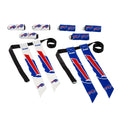 Franklin Sports Nfl Buffalo Bills Flag Football Sets - Nfl Team Flag Football Belts And Flags - Flag Football Equipment For Kids