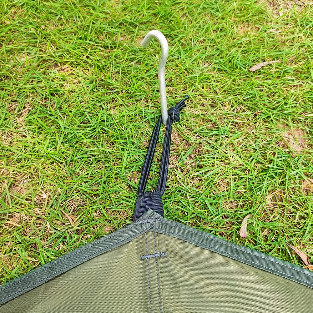 10.5X9.5 Ft Tent Footprint Waterproof Camping Tarp Ultralight Mat Under Tent Moisture-Proof Ground Sheet Mat