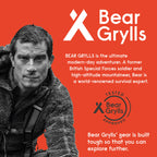 Bear Grylls 15 Degree Sleeping Bag For Adults 3-4 Season, For Cold Weather, Backpacking, Camping, Survival, Hiking, With Compres