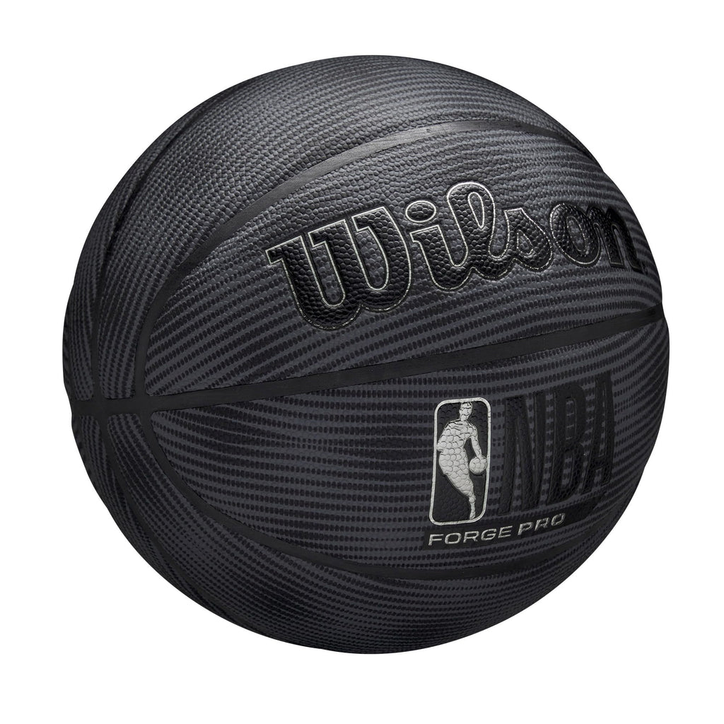 Wilson Nba Forge Pro Midnight Indoor/Outdoor Basketball - Black/Silver, Size 7-29.5''