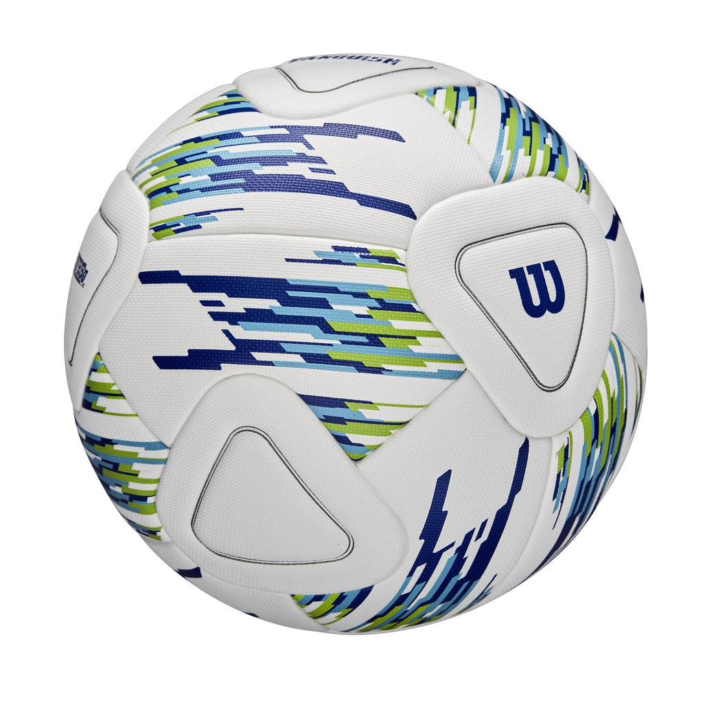 Wilson Ncaa Vanquish Match Soccer Ball - Size 5, White/Blue/Green