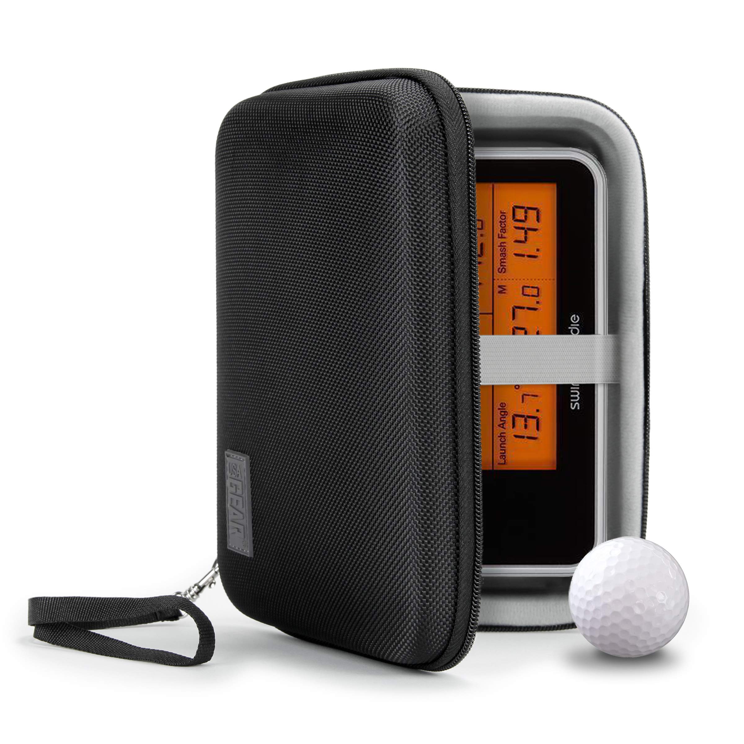 Usa Gear Golf Monitor Case - Swing Caddie Hard Case Compatible With - Swing Caddie Sc300, Sc200 Plus, And More Golf Accessories 