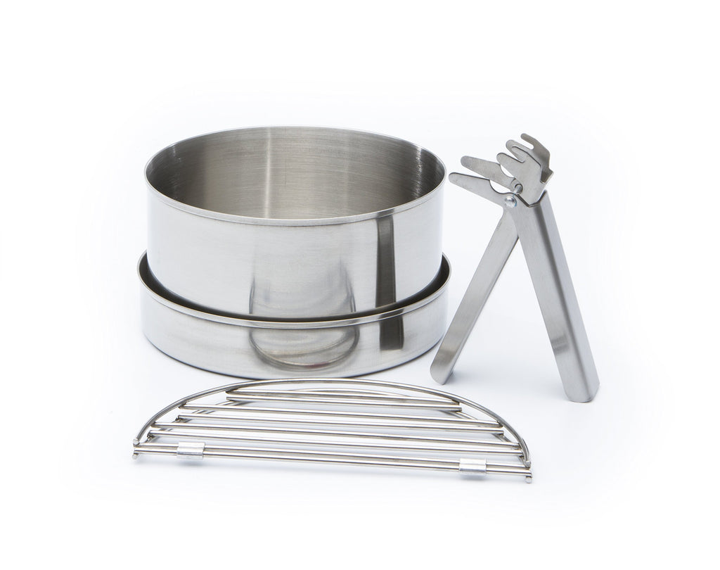 Small Cook Set For Trekker Kelly Kettle - 16 Oz. Pot (.47 Ltr)