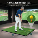 Vevor 5X4Ft Golf Hitting Mat Turf Golf Training Aid Indoor Outdoor Practice