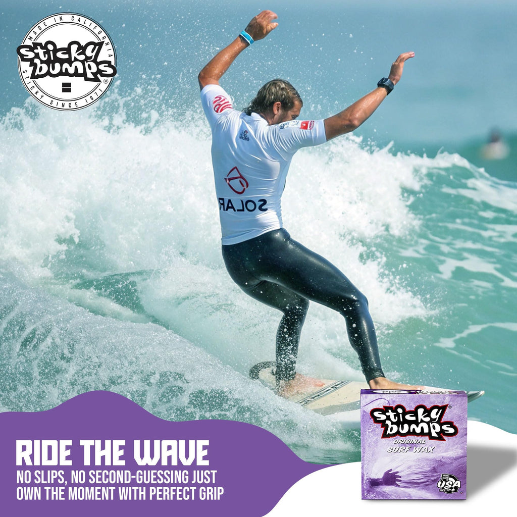 Sticky Bumps Surfboard Wax 6 Pack Cold