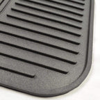 Fanmats 12378 Nba Milwaukee Bucks Back Row Utility Car Mats - 2 Piece Set, 14In. X 17In., All Weather Protection, Universal Fit,
