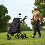 Kvv Electric Golf Push Cart With Remote Control, Smallest Folding Size, Suitable For All Terrains, Lightweight And Super Compact