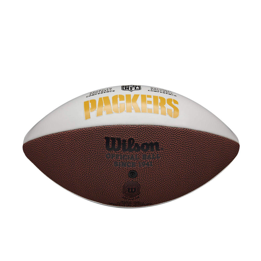Wilson Nfl Live Team Autograph Football, Green Bay Packers
