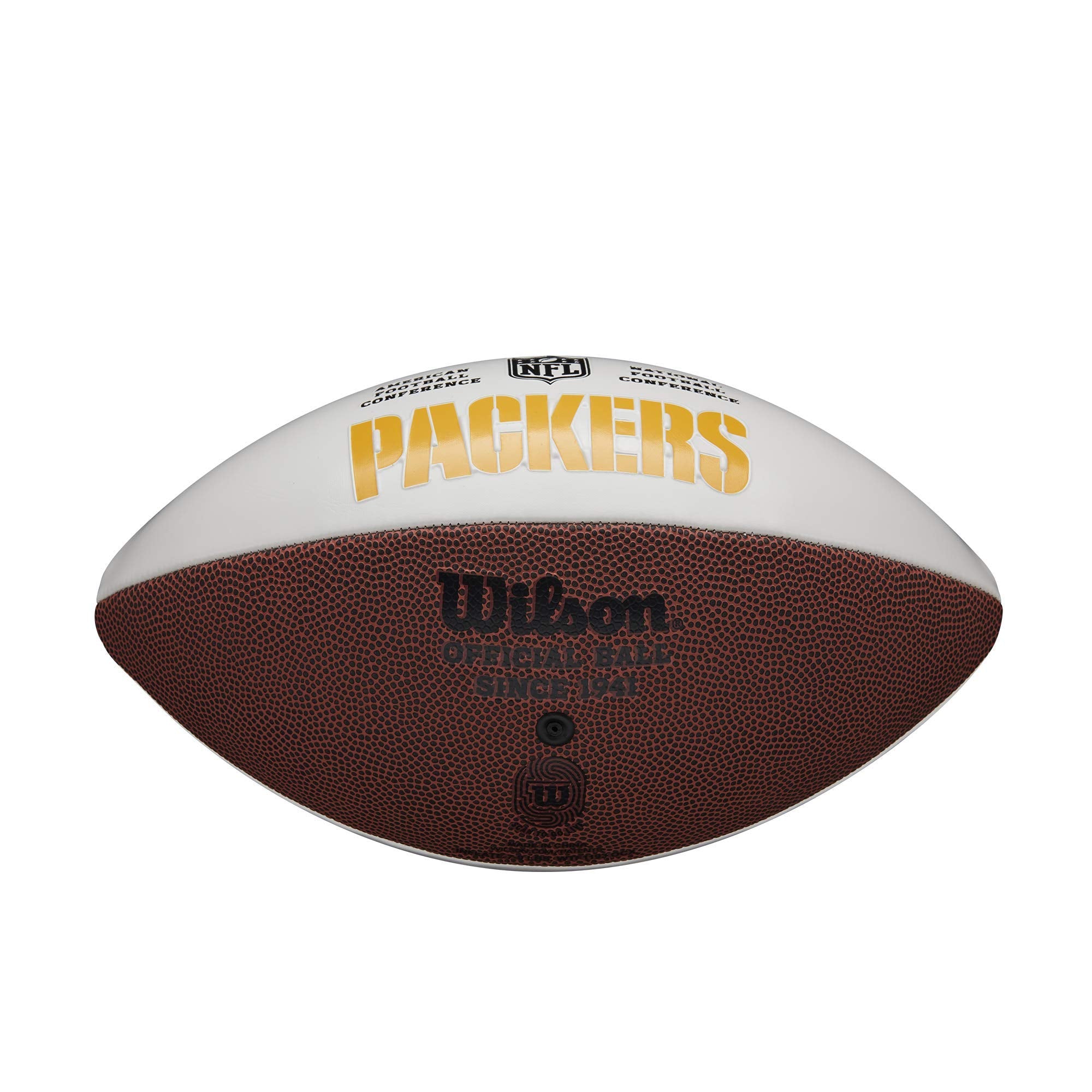 Wilson Nfl Live Team Autograph Football, Green Bay Packers