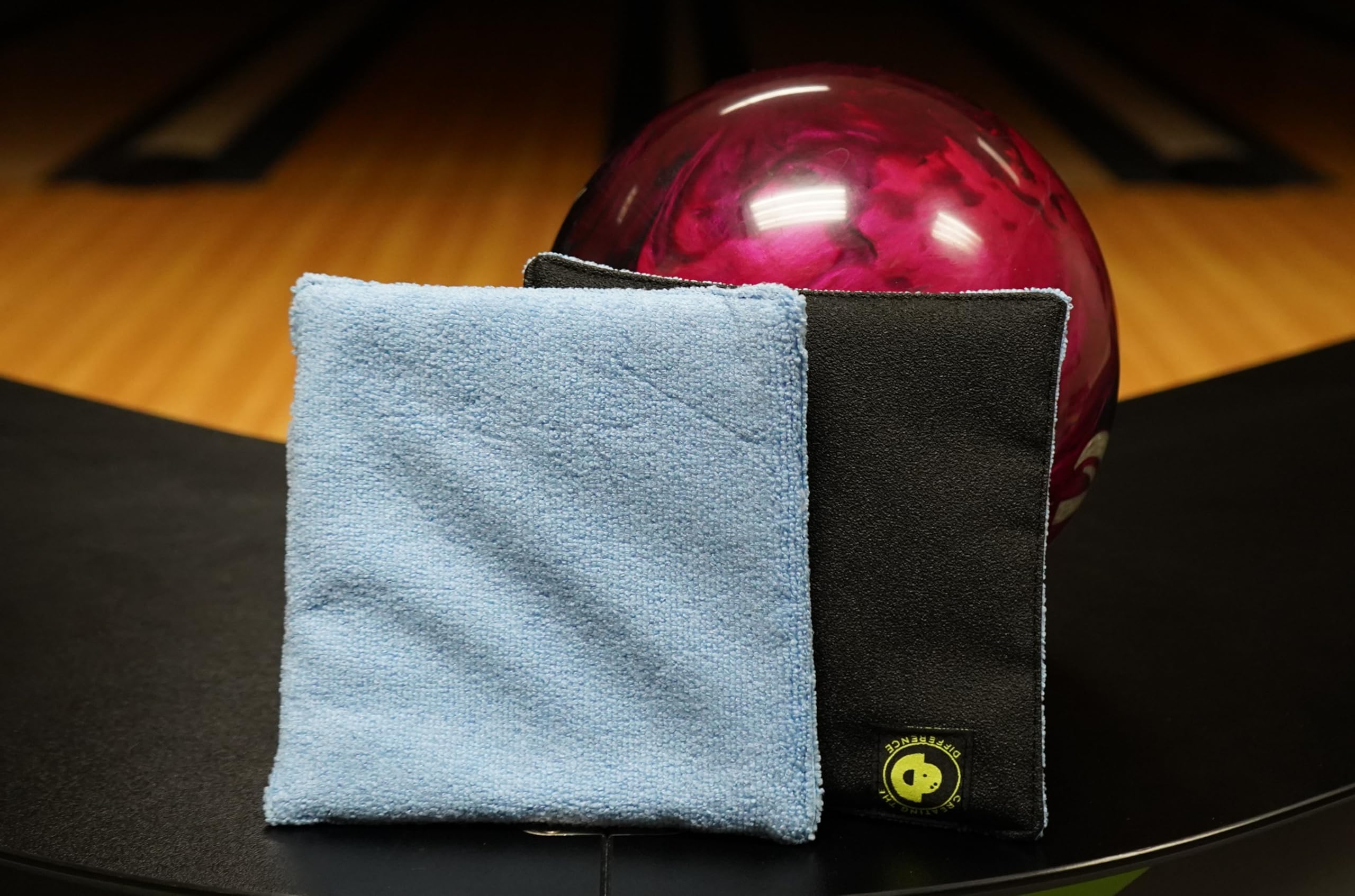 Ctd Power Pad  Microfiber Bowling Ball Cleaning Towel  Bowling Ball Cleaner  Removes Dirt & Oil  Bowling Supplies & Accessories