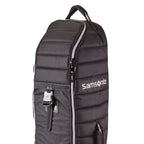 Samsonite Quilted Golf Travel Cover With Spinner Wheels And Detachable Shoe Bag, Midnight Black