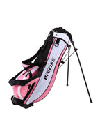 Distinctive Girls Pink Junior Golf Club Set For Age 3 To 5 ( Height 3' To 3'8'' ), Left Handed Only, Set Includes: Driver, Hybri
