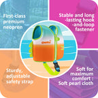 Oshyle Children'S Girls Boys Swimming Vest For Toddlers With Adjustable Safety Straps Age 1-9 (Crocodile, L(6-9))