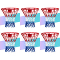 Neijiang Basketball Net Replacement,2023 Upgrade Thick Professional Basketball Nets Heavy Duty Outdoor,All Weather Anti Whip Col