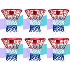 Neijiang Basketball Net Replacement,2023 Upgrade Thick Professional Basketball Nets Heavy Duty Outdoor,All Weather Anti Whip Col