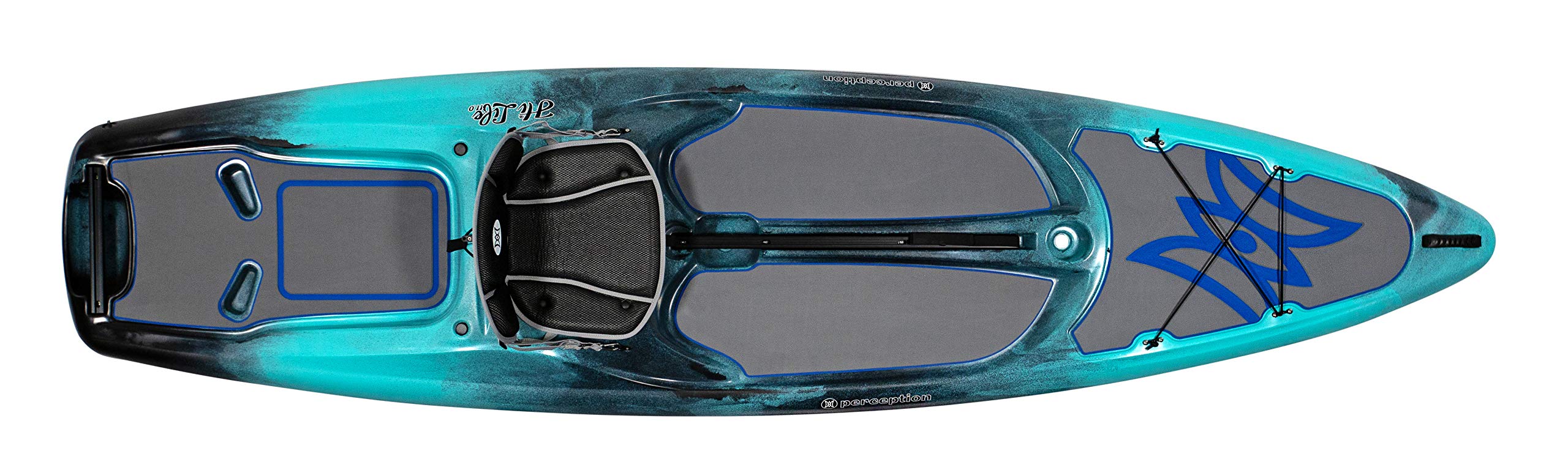 Perception Kayaks Hi Life 11 | Sit on Top Kayak - SUP/Paddleboard | Hybrid Boat with Seat Storage/Cooler | 11 | Dapper