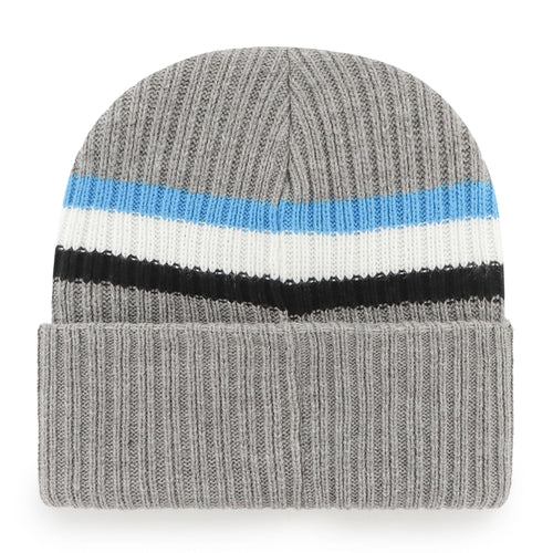 '47 Men'S Gray Carolina Panthers Highline Cuffed Knit Hat
